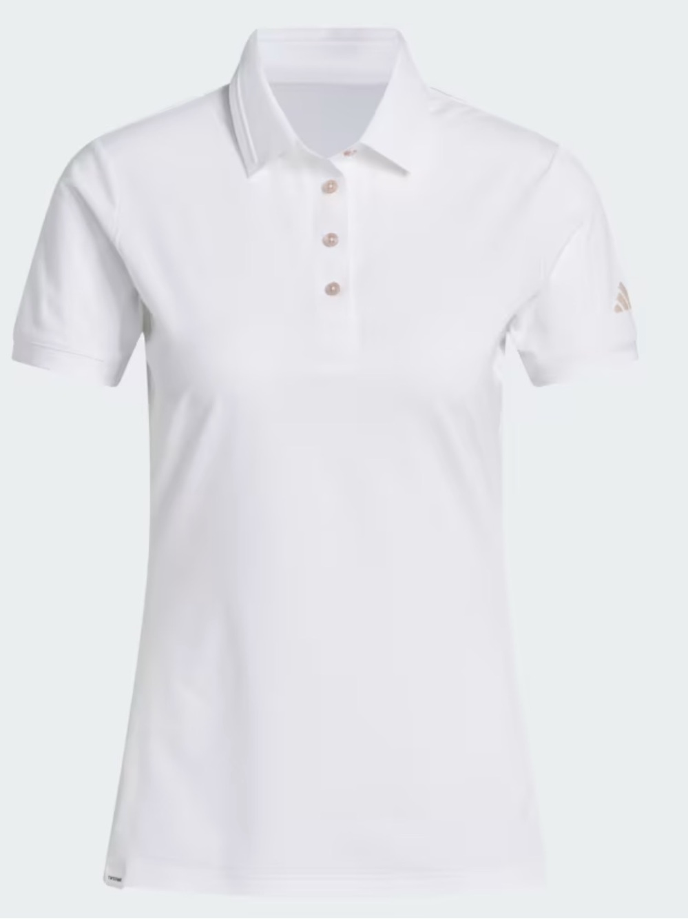 adidas Women’s Ultimate365 Tour Twistknit Polo Shirt - White